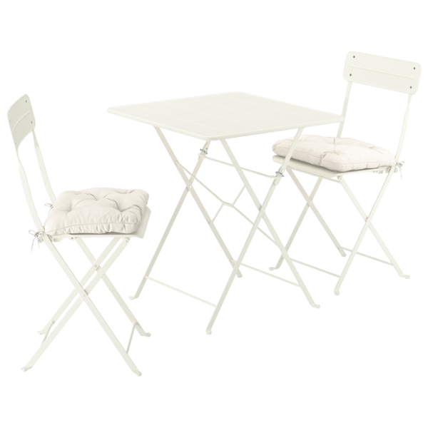Set mobilă terasă Ikea Sundso/Kuddarna Poliester / Plastic / Plastic / White photo 1 Set mobilă terasă Ikea Sundso/Kuddarna Poliester / Plastic / Plastic / White photo 1