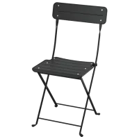 Набор мебели для террасы Ikea Sundso/Kuddarna Пластик / Металл / Металл / Черный photo 3