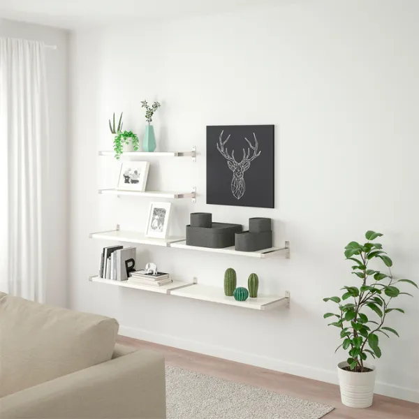 Rafturi Ikea Bergshult/Granhult PAL / White photo 2 Rafturi Ikea Bergshult/Granhult PAL / White photo 2