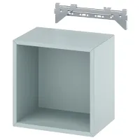 Полка Ikea Eket ДСП / Светло-серо-голубой