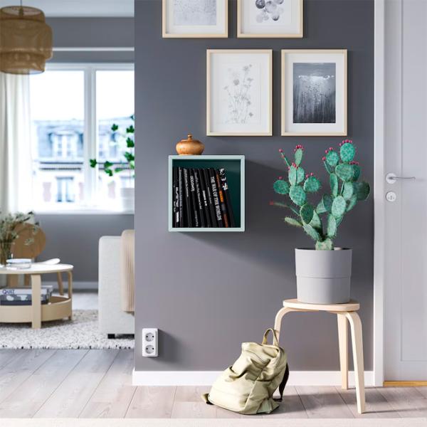Raft Ikea Eket PAL / Gri-bleu deschis photo 2 Raft Ikea Eket PAL / Gri-bleu deschis photo 2