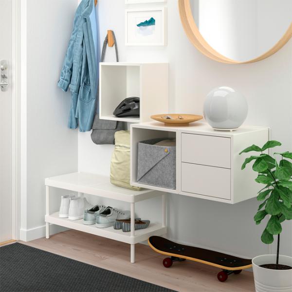 Rafturi Ikea Eket PAL / White photo 2
