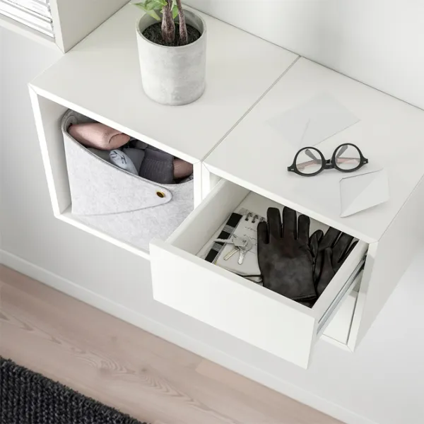 Rafturi Ikea Eket PAL / White photo 4