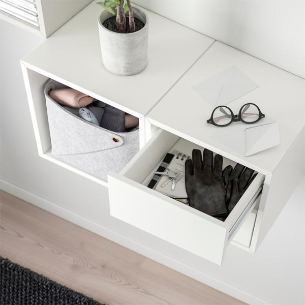 Rafturi Ikea Eket PAL / White photo 4