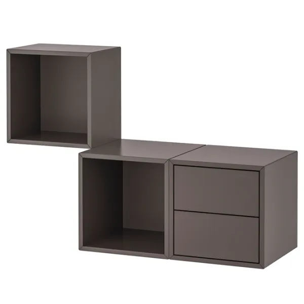 Полки Ikea Eket ДСП / Тёмно-серый photo 1