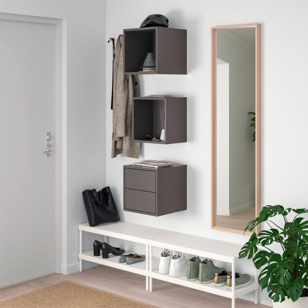 Полки Ikea Eket ДСП / Тёмно-серый photo 3