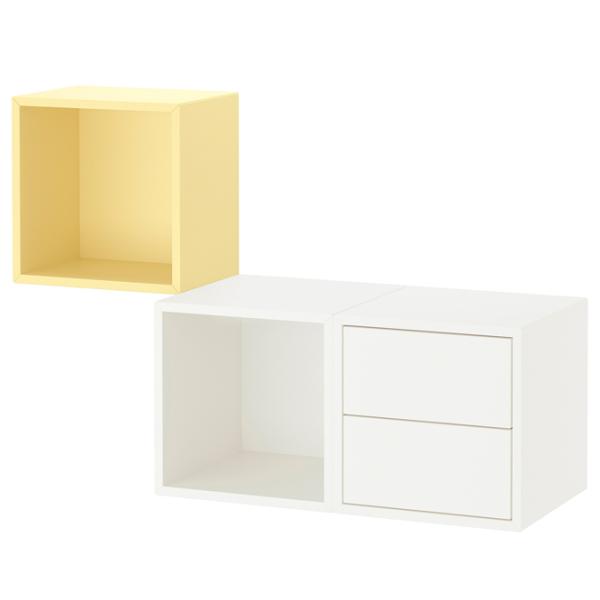 Rafturi Ikea Eket PAL / Galben-deshis-Alb photo 1 Rafturi Ikea Eket PAL / Galben-deshis-Alb photo 1
