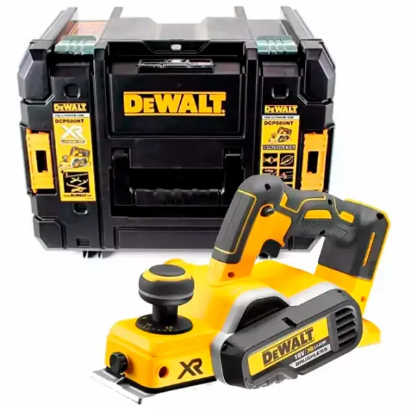 Электрорубанок Dewalt DCP580NT 15000 об/мин / Желтый photo 1