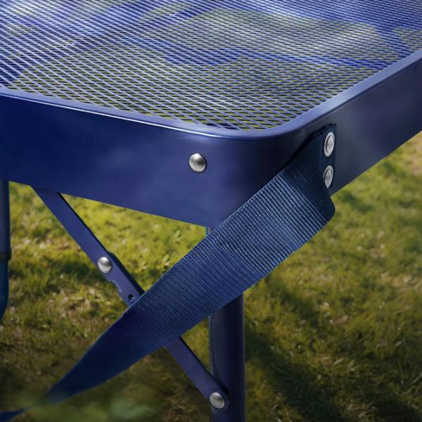 Set mobilă terasă Ikea Strandon Poliester / Plastic / Metal / Blue photo 3