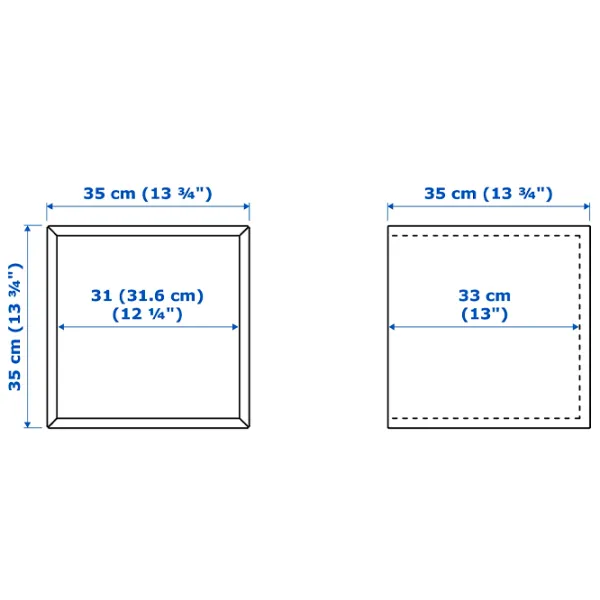 Raft Ikea Eket PAL / Gri-bleu deschis photo 6 Raft Ikea Eket PAL / Gri-bleu deschis photo 6