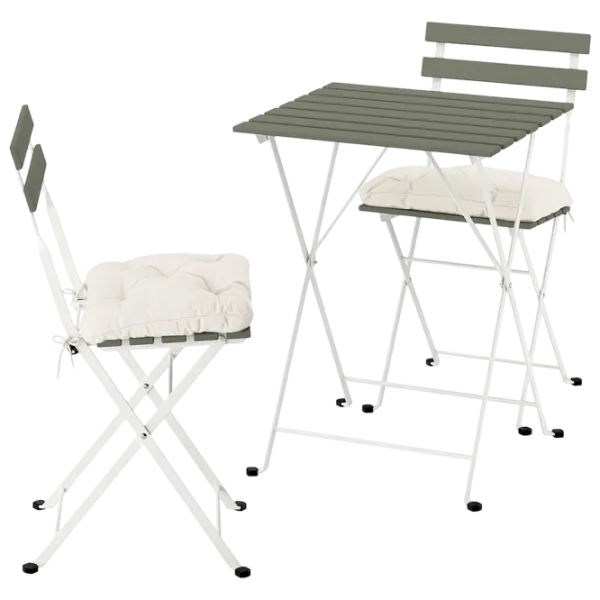 Set mobilă terasă Ikea Tarno/Kuddarna Lemn / Metal / Metal / Light Brown photo 1 Set mobilă terasă Ikea Tarno/Kuddarna Lemn / Metal / Metal / Light Brown photo 1