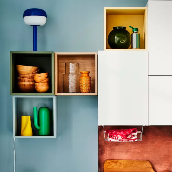 Полка Ikea Eket ДСП / Светло-желтый photo 5