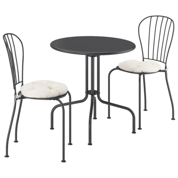 Набор мебели для террасы Ikea Lacko/Kuddarna Полиэстер / Металл / Пластик / Серый photo 1 Набор мебели для террасы Ikea Lacko/Kuddarna Полиэстер / Металл / Пластик / Серый photo 1