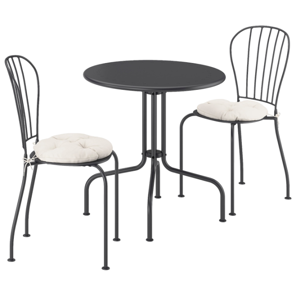 Набор мебели для террасы Ikea Lacko/Kuddarna Полиэстер / Металл / Пластик / Серый photo 1 Набор мебели для террасы Ikea Lacko/Kuddarna Полиэстер / Металл / Пластик / Серый photo 1