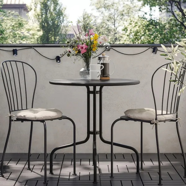 Набор мебели для террасы Ikea Lacko/Kuddarna Полиэстер / Металл / Пластик / Серый photo 7 Набор мебели для террасы Ikea Lacko/Kuddarna Полиэстер / Металл / Пластик / Серый photo 7
