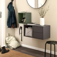 Rafturi Ikea Eket PAL / Sur închis - Verde suriu photo 3
