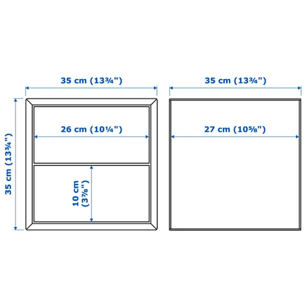 Полки Ikea Eket ДСП / Темно серый - Серо зеленый photo 8 Полки Ikea Eket ДСП / Темно серый - Серо зеленый photo 8