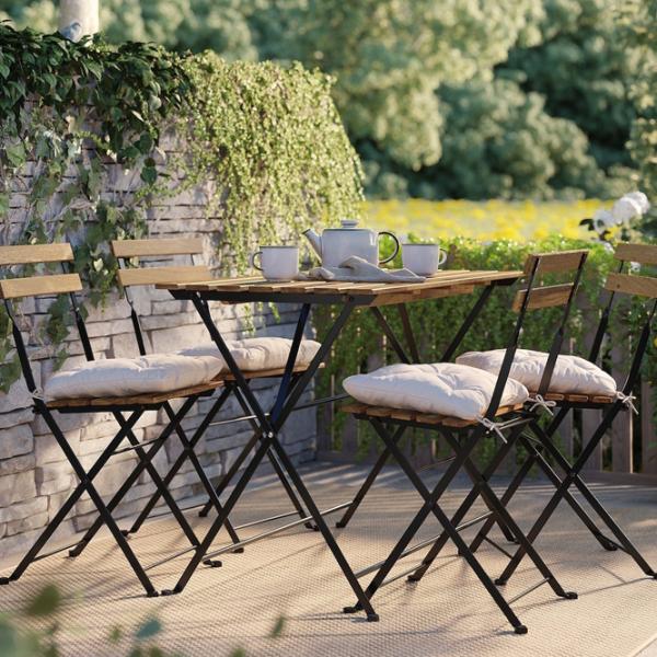 Set mobilă terasă Ikea Tarno/Kuddarna Metal / Metal / Metal / Light Brown photo 5 Set mobilă terasă Ikea Tarno/Kuddarna Metal / Metal / Metal / Light Brown photo 5