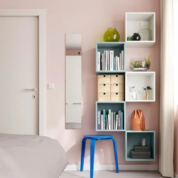 Rafturi Ikea Eket PAL / Alb - Sur-verzui-deschis photo 2