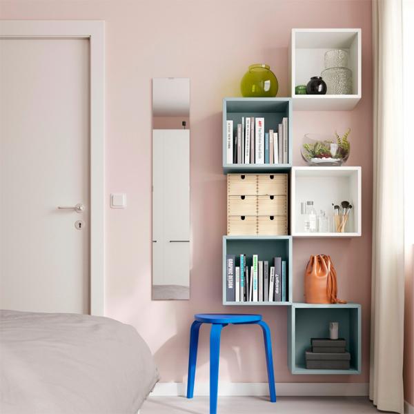 Rafturi Ikea Eket PAL / Alb - Sur-verzui-deschis photo 2