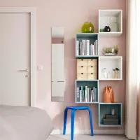 Rafturi Ikea Eket PAL / Alb - Sur-verzui-deschis photo 2