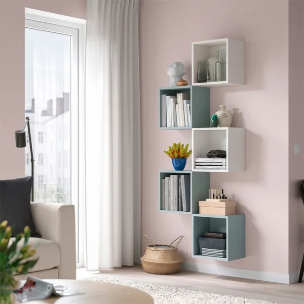 Rafturi Ikea Eket PAL / Alb - Sur-verzui-deschis photo 5