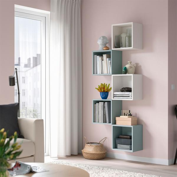 Rafturi Ikea Eket PAL / Alb - Sur-verzui-deschis photo 5