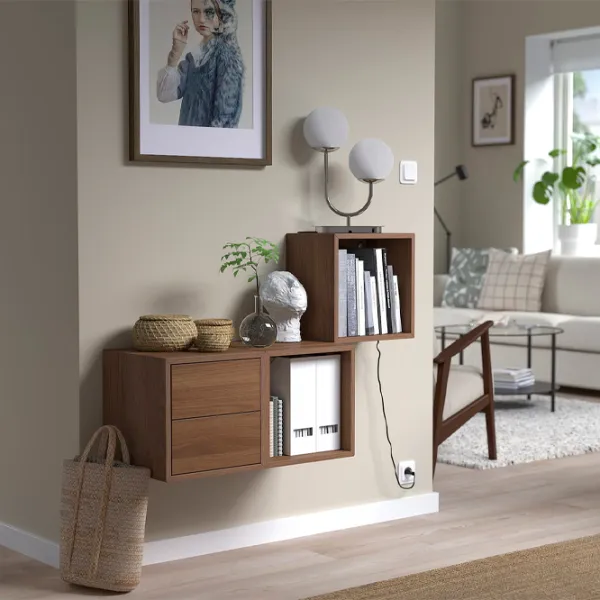 Полки Ikea Eket ДСП / Орех photo 4