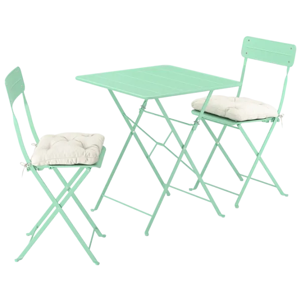 Set mobilă terasă Ikea Sundso/Kuddarna Metal / Metal / Metal / Light Green photo 1 Set mobilă terasă Ikea Sundso/Kuddarna Metal / Metal / Metal / Light Green photo 1