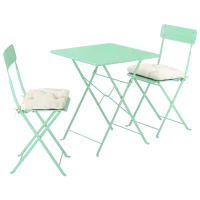 Set mobilă terasă Ikea Sundso/Kuddarna Metal / Metal / Metal / Light Green