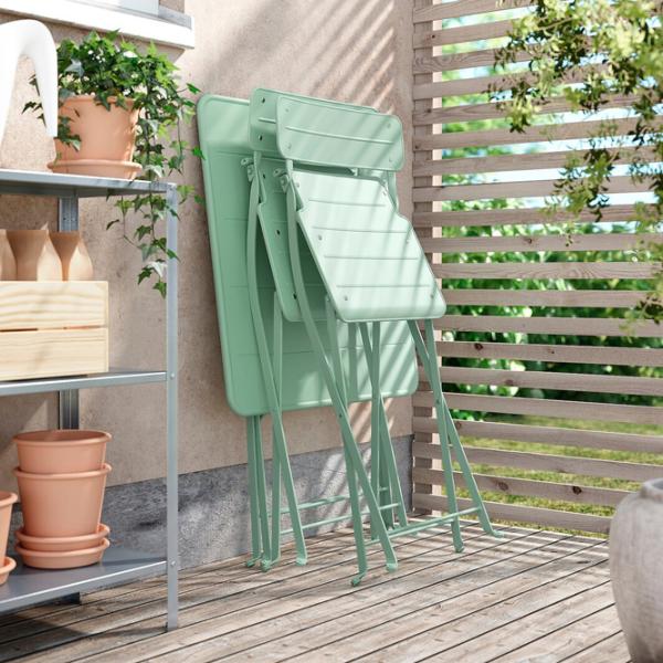 Set mobilă terasă Ikea Sundso/Kuddarna Metal / Metal / Metal / Light Green photo 5 Set mobilă terasă Ikea Sundso/Kuddarna Metal / Metal / Metal / Light Green photo 5