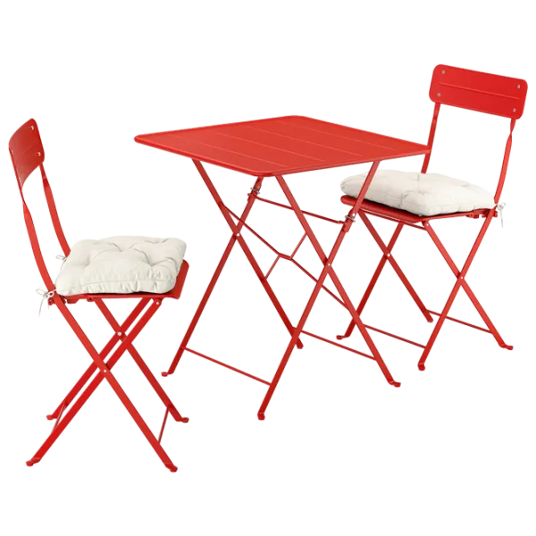 Set mobilă terasă Ikea Sundso/Kuddarna Metal / Metal / Metal / Light Red photo 1 Set mobilă terasă Ikea Sundso/Kuddarna Metal / Metal / Metal / Light Red photo 1