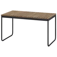 Набор мебели для террасы Ikea Vasman/Ensholm Металл / Дерево / Текстиль / Светло-коричневый photo 2