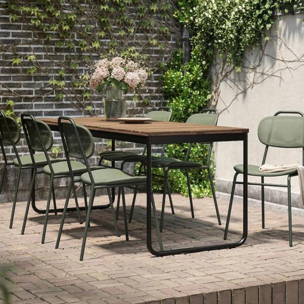Set mobilă terasă Ikea Vasman/Ensholm Metal / Lemn / Textil / Light Brown photo 4 Set mobilă terasă Ikea Vasman/Ensholm Metal / Lemn / Textil / Light Brown photo 4