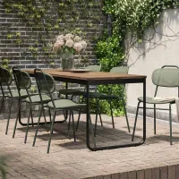 Набор мебели для террасы Ikea Vasman/Ensholm Металл / Дерево / Текстиль / Светло-коричневый photo 4