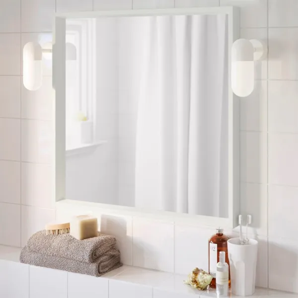 Зеркало для ванной Ikea Nissedal МДФ / Квадратная photo 3