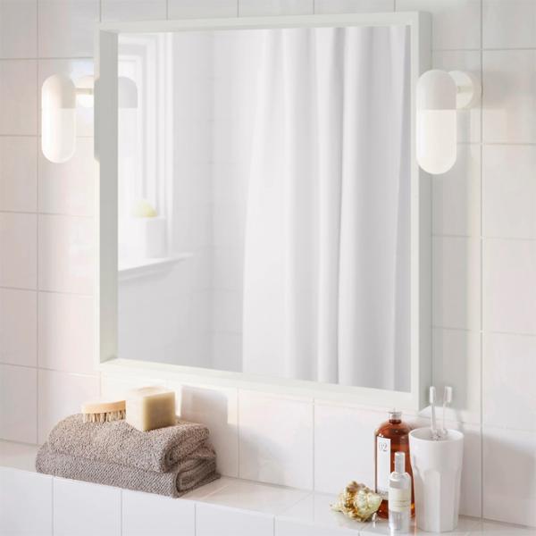 Зеркало для ванной Ikea Nissedal МДФ / Квадратная photo 3