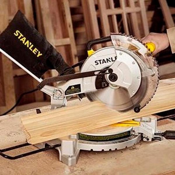 Fierăstrău pentru tăieri înclinate Stanley SM16 254 mm / Yellow photo 3