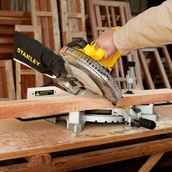 Fierăstrău pentru tăieri înclinate Stanley SM16 254 mm / Yellow photo 5