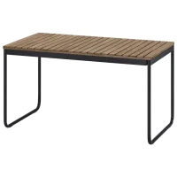 Set mobilă terasă Ikea Vasman Metal / Lemn / Polipropilenă / Brown photo 2