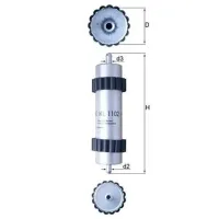 Топливный фильтр Mahle KL 1102 54 мм photo 5