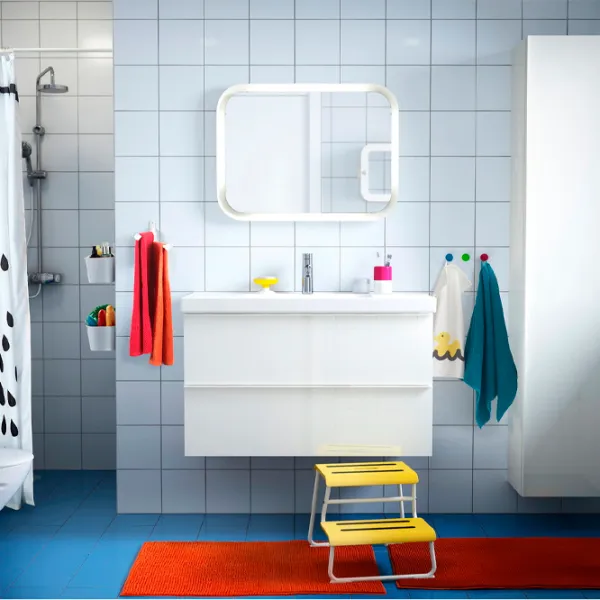Зеркало для ванной Ikea Storjorm Сталь / Прямоугольная photo 2 Зеркало для ванной Ikea Storjorm Сталь / Прямоугольная photo 2