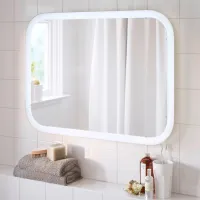 Oglindă de baie Ikea Storjorm Oțel / Dreptunghiulară photo 3
