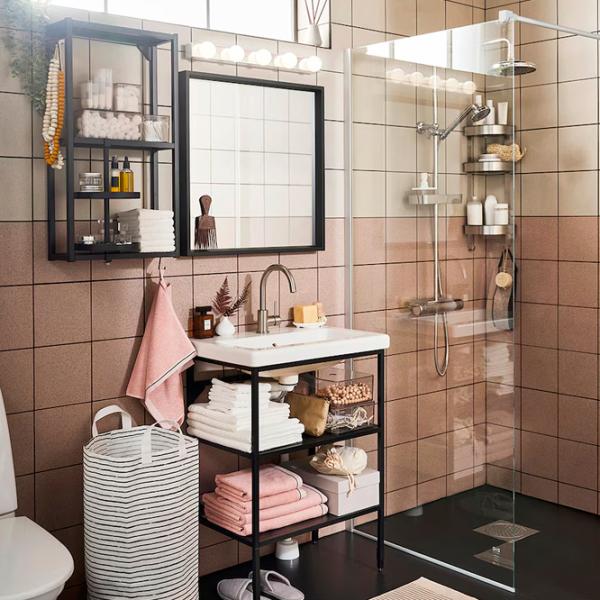 Зеркало для ванной Ikea Nissedal МДФ / Квадратная photo 2 Зеркало для ванной Ikea Nissedal МДФ / Квадратная photo 2