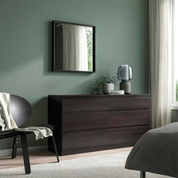 Зеркало для ванной Ikea Nissedal МДФ / Квадратная photo 5 Зеркало для ванной Ikea Nissedal МДФ / Квадратная photo 5