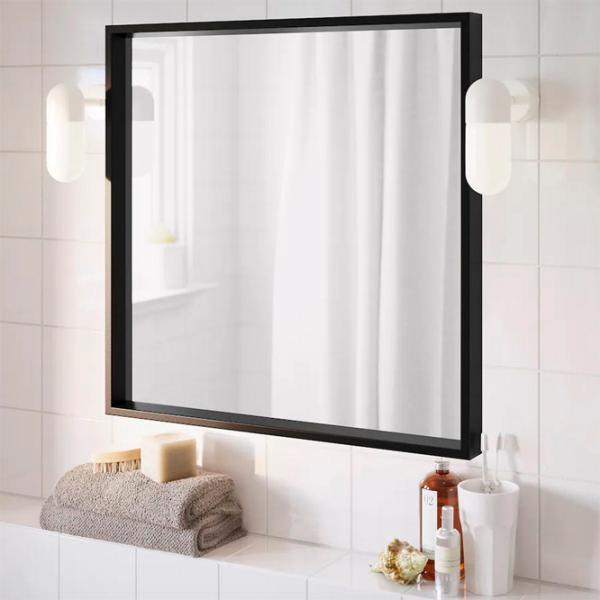 Зеркало для ванной Ikea Nissedal МДФ / Квадратная photo 7 Зеркало для ванной Ikea Nissedal МДФ / Квадратная photo 7