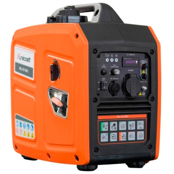 Генератор Unicraft PG-I 21 SR-S 230 В Бензин / 1.8 кВт photo 4 Генератор Unicraft PG-I 21 SR-S 230 В Бензин / 1.8 кВт photo 4