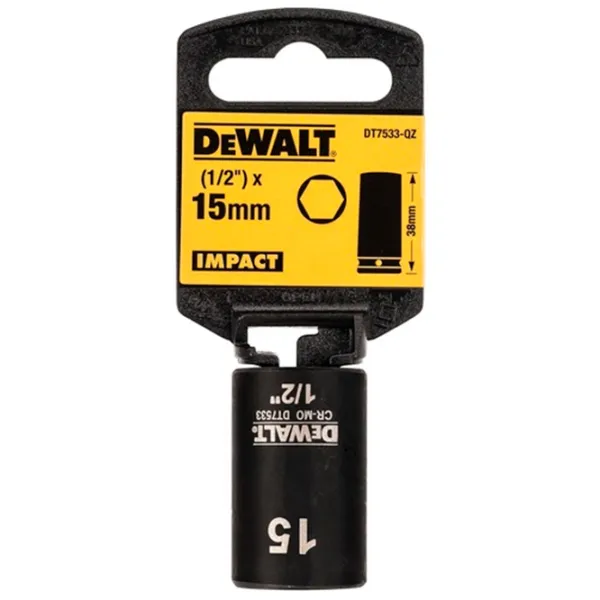 Головка ударная Dewalt DT7533 38 мм photo 1 Головка ударная Dewalt DT7533 38 мм photo 1