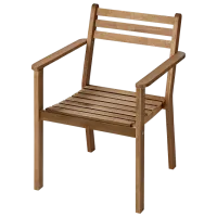 Набор мебели для террасы Ikea Askholmen/Kuddarna Дерево / Дерево / Дерево / Коричневый photo 3