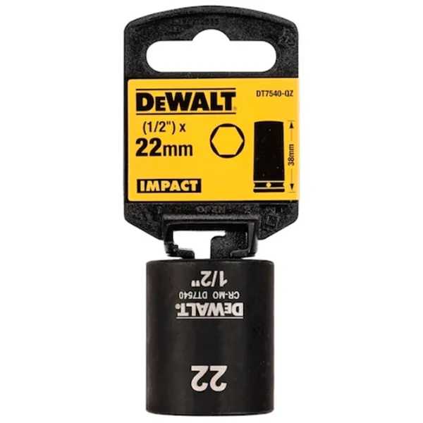 Головка ударная Dewalt DT7540 38 мм photo 1 Головка ударная Dewalt DT7540 38 мм photo 1